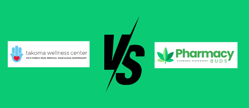 Difference Between takomawellness and PharmacyBuds DC Dispensary